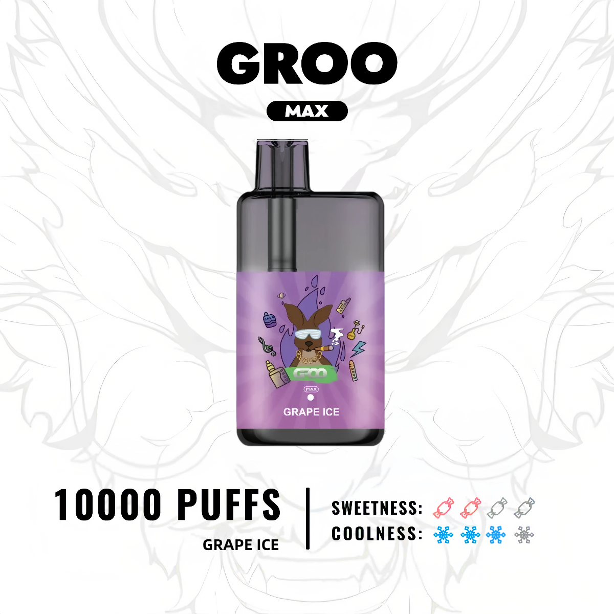 GROO MAX – GRAPE ICE