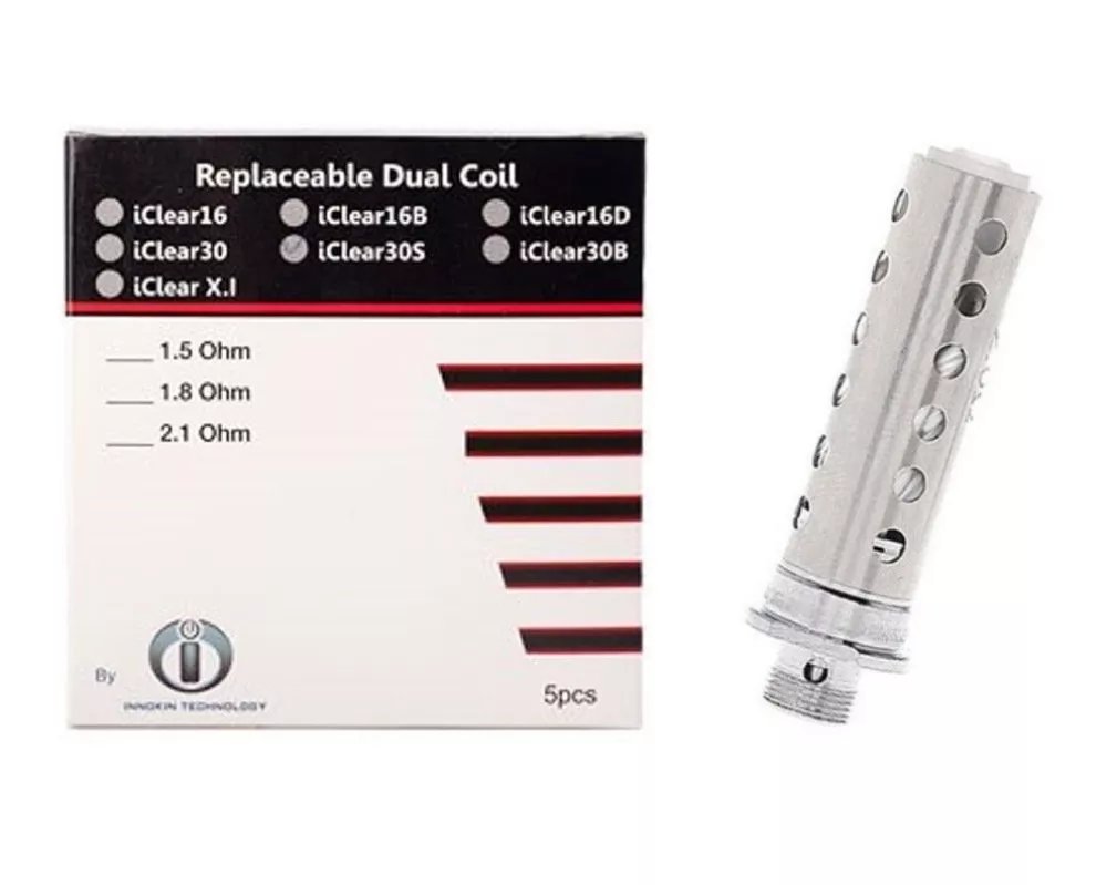 5PCS Innokin iClear 30S Replacement Coil Heads - 2.1ohm