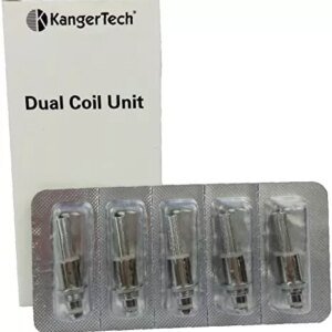 5PCS Kanger Replacement New Dual Coil -1.2ohm