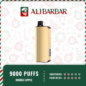 ALIBARBAR INGOT – DOUBLE APPLE | 9000 Puffs Disposable Vape | Mega Vapes Australia