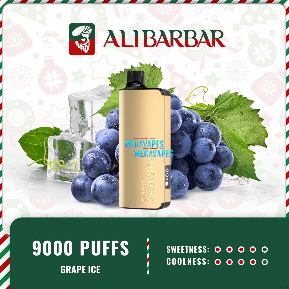 Alibarbar-Ingot-9000-PUFFS-GRAPE-ICE45.jpg - Mega Vapes Australia