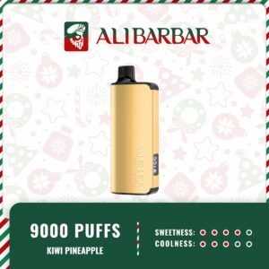 ALIBARBAR INGOT – Kiwi Pineapple | 9000 Puffs Disposable Vape | Mega Vapes Australia