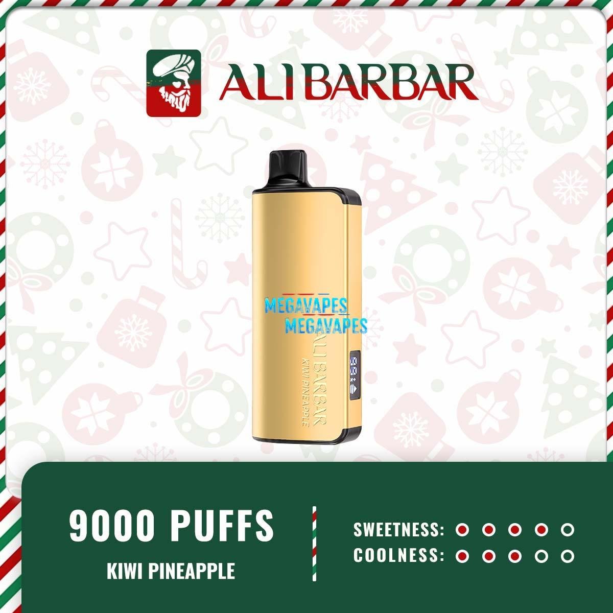 Alibarbar-Ingot-9000-PUFFS-KIWI-PINEAPPLE49.jpg - Mega Vapes Australia ALIBARBAR INGOT – Kiwi Pineapple | 9000 Puffs Disposable Vape | Mega Vapes Australia