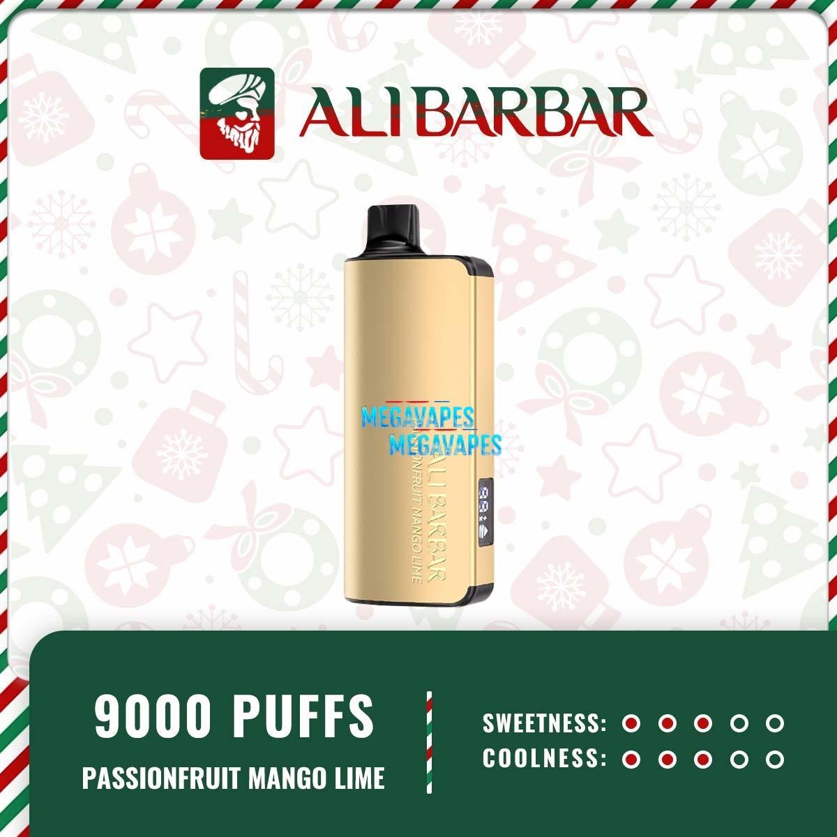 Alibarbar-Ingot-9000-PUFFS-PASSIONFRUIT-MANGO-LIME00.jpg - Mega Vapes Australia ALIBARBAR INGOT - PASSION FRUIT MANGO LIME (Up to 9000 Puffs)