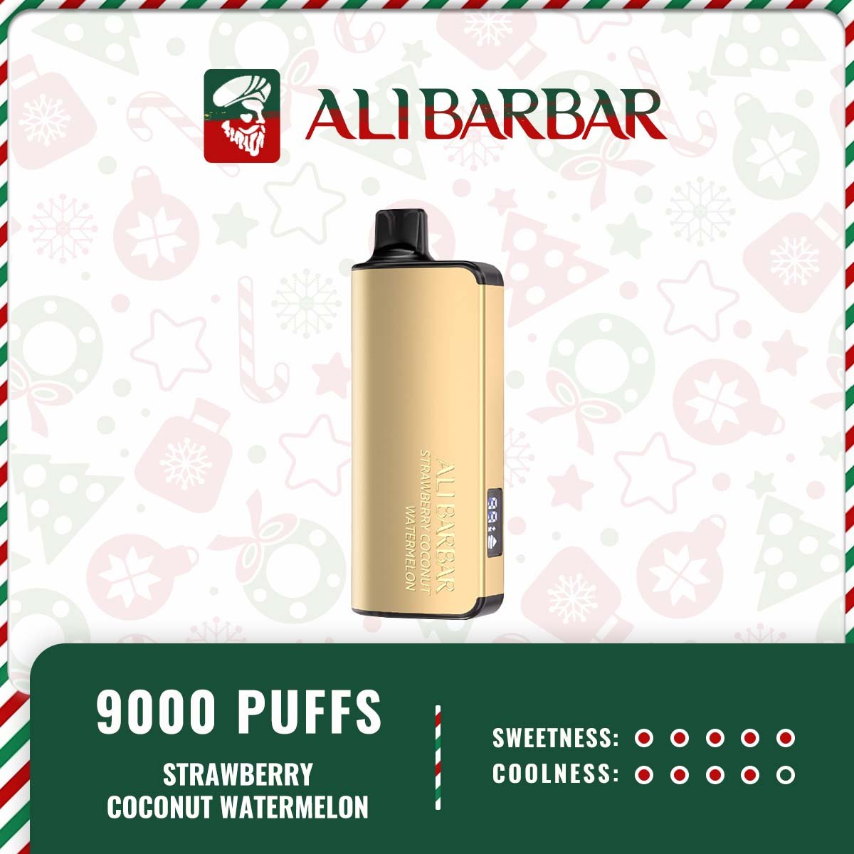 ALIBARBAR INGOT – STRAWBERRY COCONUT WATERMELON