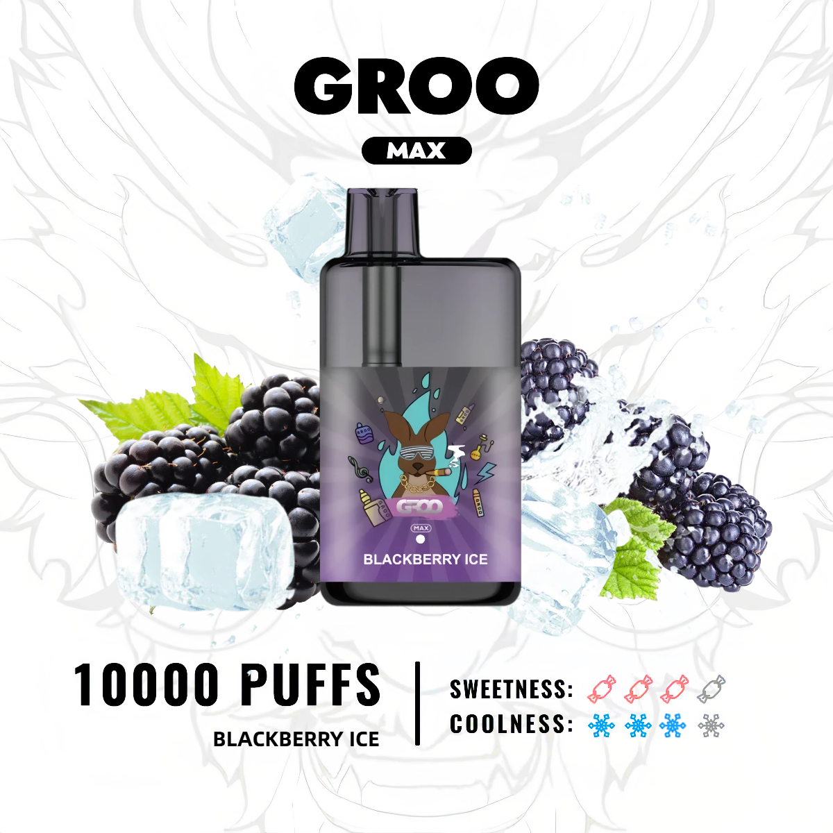GROO MAX – BLACKBERRY ICE - Image 2