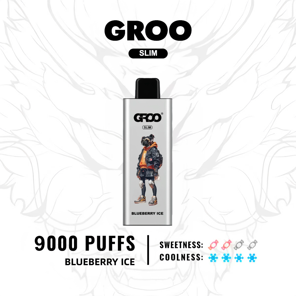 GROO SLIM – BLUEBERRY ICE