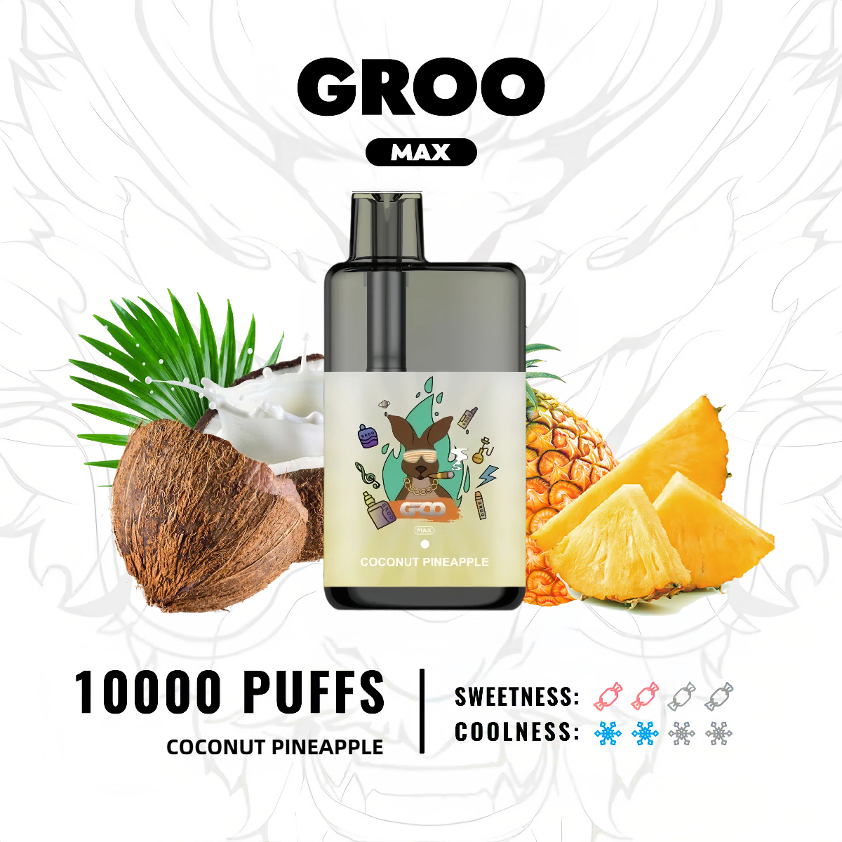 GROO MAX – COCONUT PINEAPPLE - Image 2
