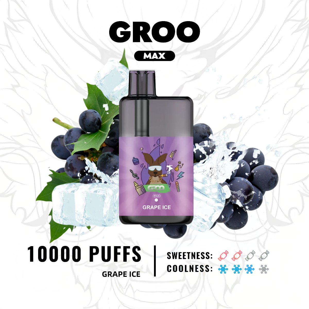 GROO MAX – GRAPE ICE - Image 2