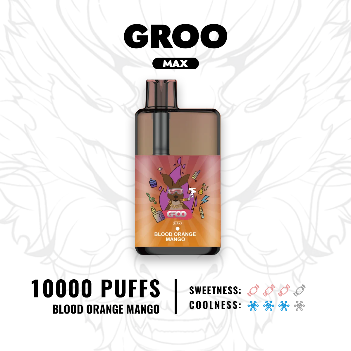 GROO MAX – BLOOD ORANGE MANGO