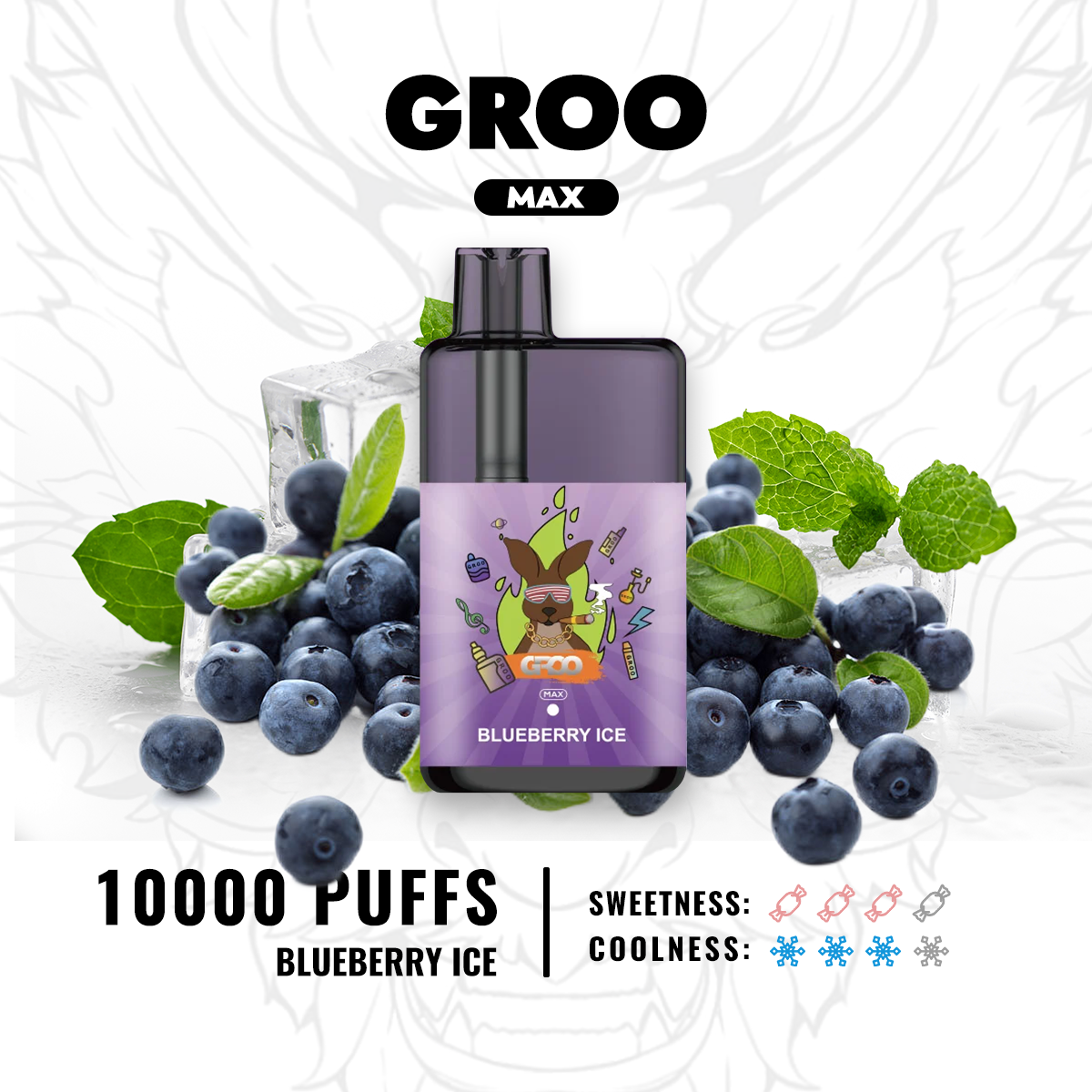 GROO MAX – BLUEBERRY ICE - Image 2