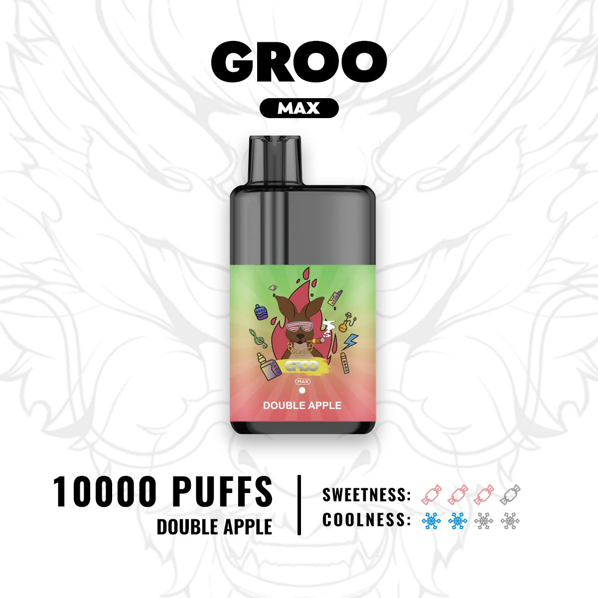 GROO MAX – DOUBLE APPLE