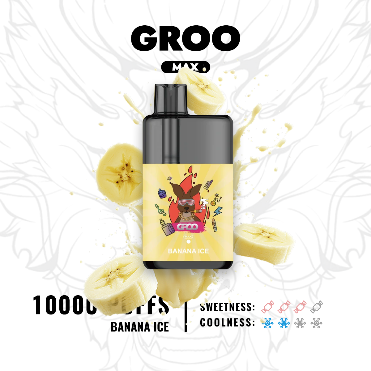GROO MAX – BANANA ICE - Image 2