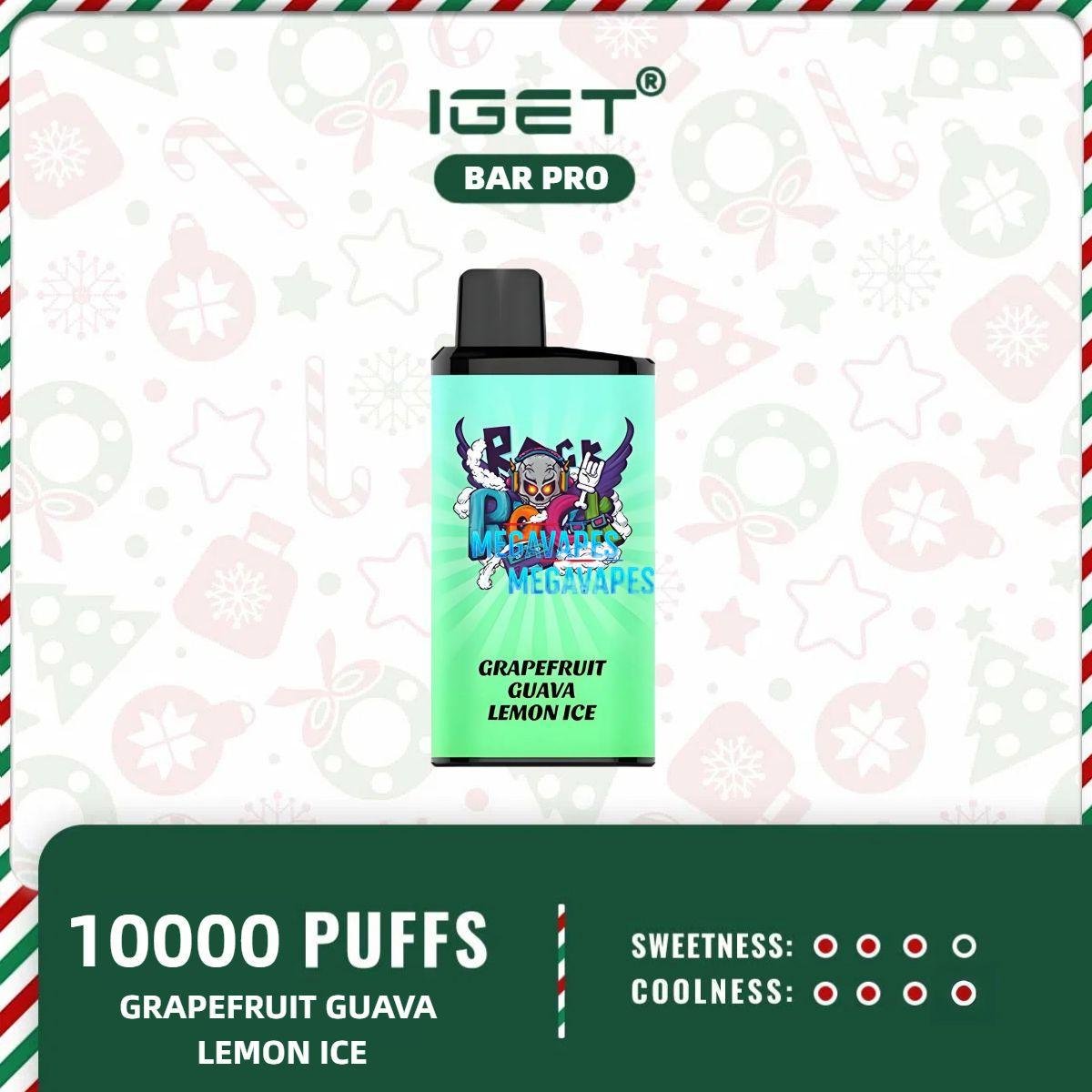 IGET-BAR-PRO-Grapefruit-Guava-Lemon-Ice-IGET-bars-Australia25.jpg - Mega Vapes Australia IGET BAR PRO - GRAPEFRUIT GUAVA LEMON ICE - 10000 Puff Disposable Vape | Mega Vapes Australia