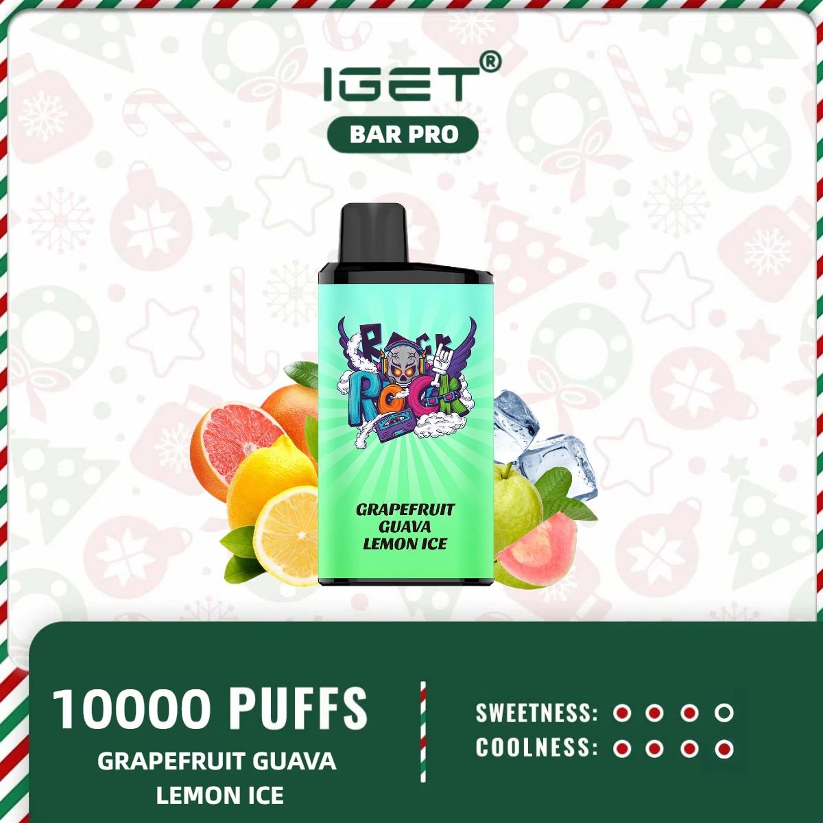 IGET BAR PRO – GRAPEFRUIT GUAVA LEMON ICE - Image 2