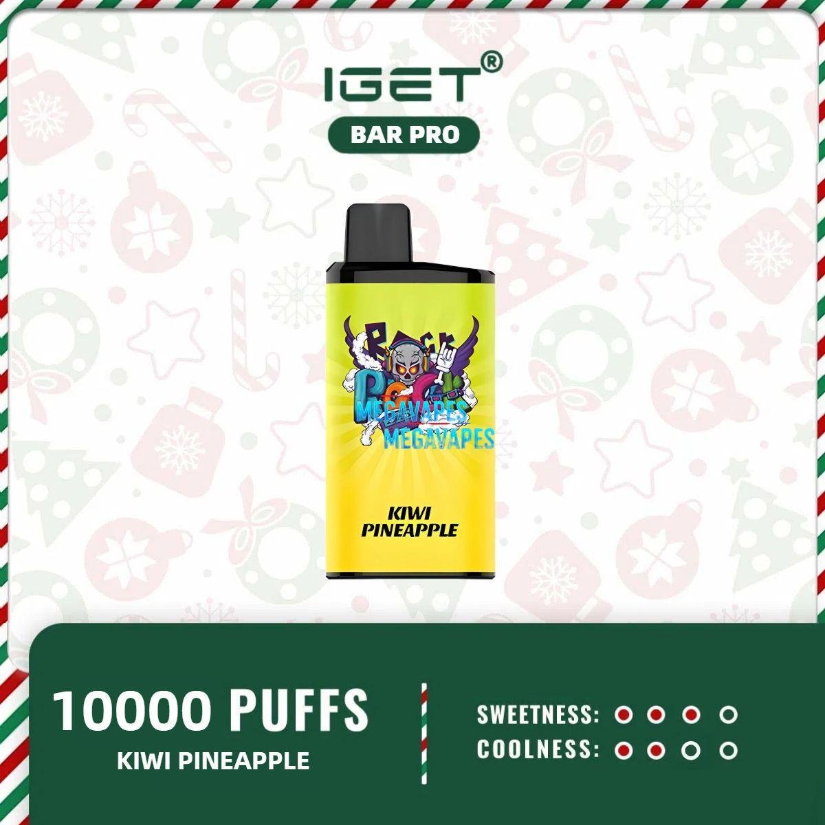 IGET-BAR-PRO-Kiwi-Pineapple-IGET-bars-Australia23.jpg - Mega Vapes Australia IGET BAR PRO - KIWI PINEAPPLE - 10000 Puff Disposable Vape | Mega Vapes Australia