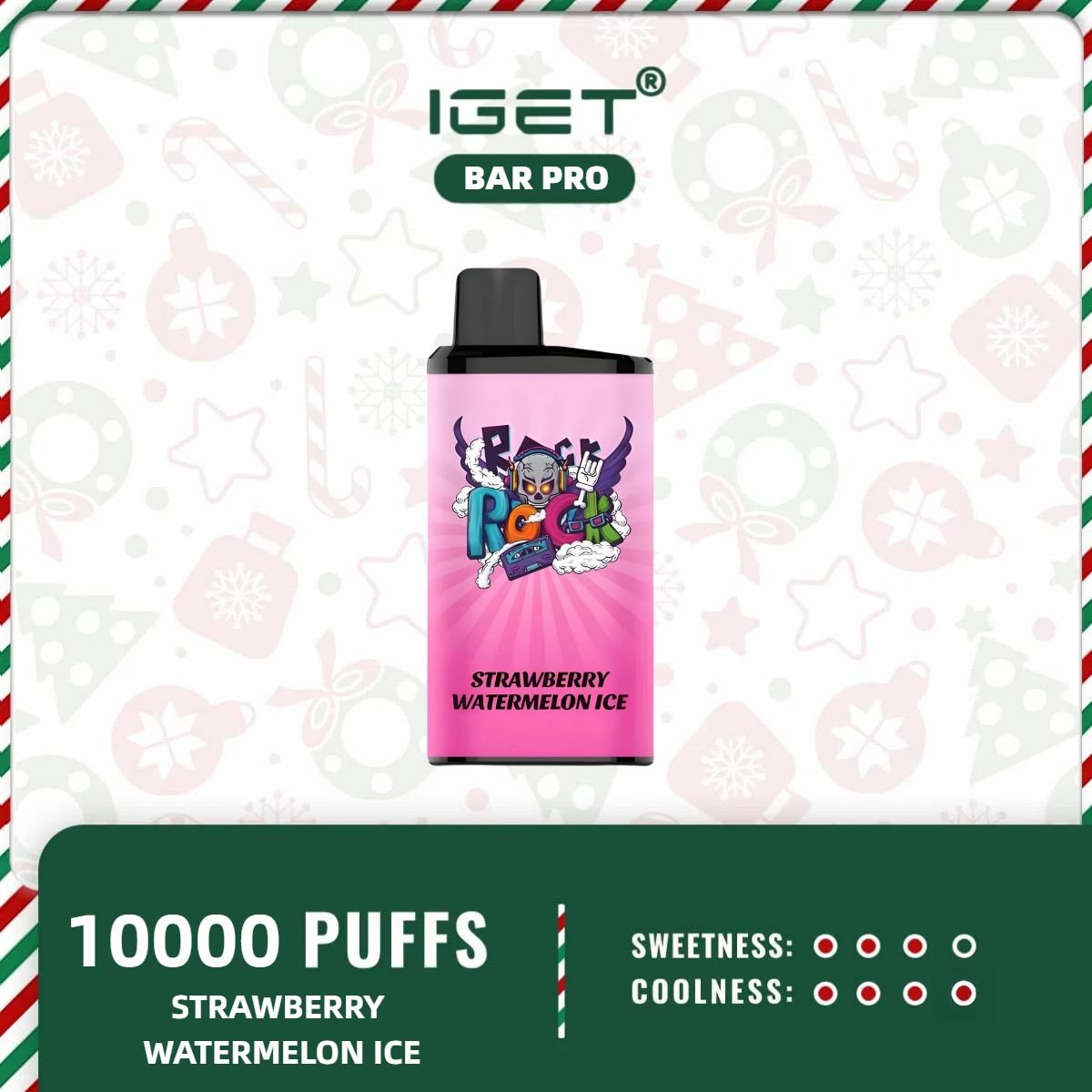 IGET BAR PRO – STRAWBERRY WATERMELON ICE