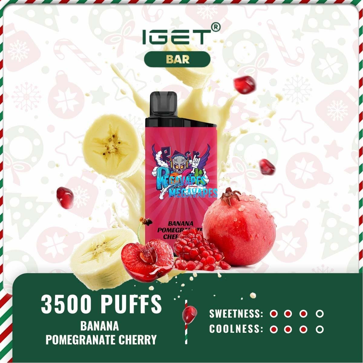 IGET-Bar-3500-Puffs-Banana-Pomegranate-Cherry-ice13.jpg - Mega Vapes Australia Order IGET Bar Banana Pomegranate Cherry Ice – 3500 Puffs Now at Mega Vapes Store Australia