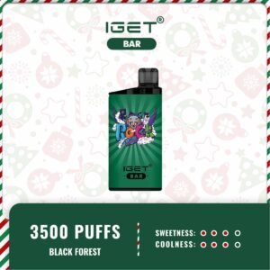 IGET BAR BLACK FOREST – 3500 PUFFS