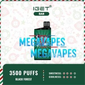 IGET Bar Black Forest – 3500 Puffs | Berry Bliss Disposable Vape | Mega Vapes Australia