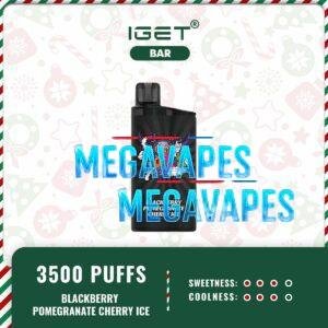 IGET-Bar-3500-Puffs-Blackberry-Pomegranate-Cherry-ice22.jpg - Mega Vapes Australia IGET Bar Blackberry Pomegranate Cherry Ice 3500 Puffs - Mega Vapes Australia