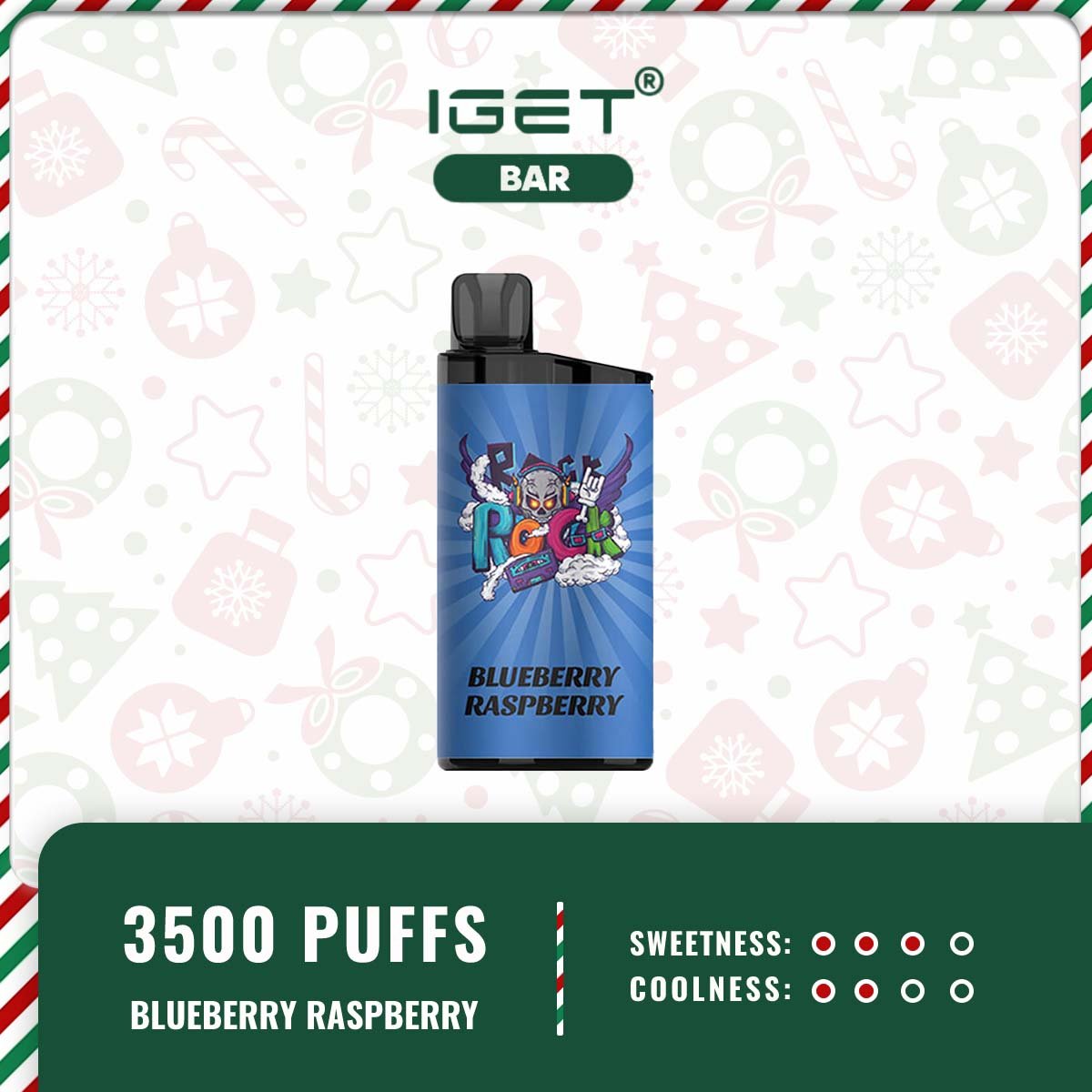 IGET BAR – BLUEBERRY RASPBERRY ICE