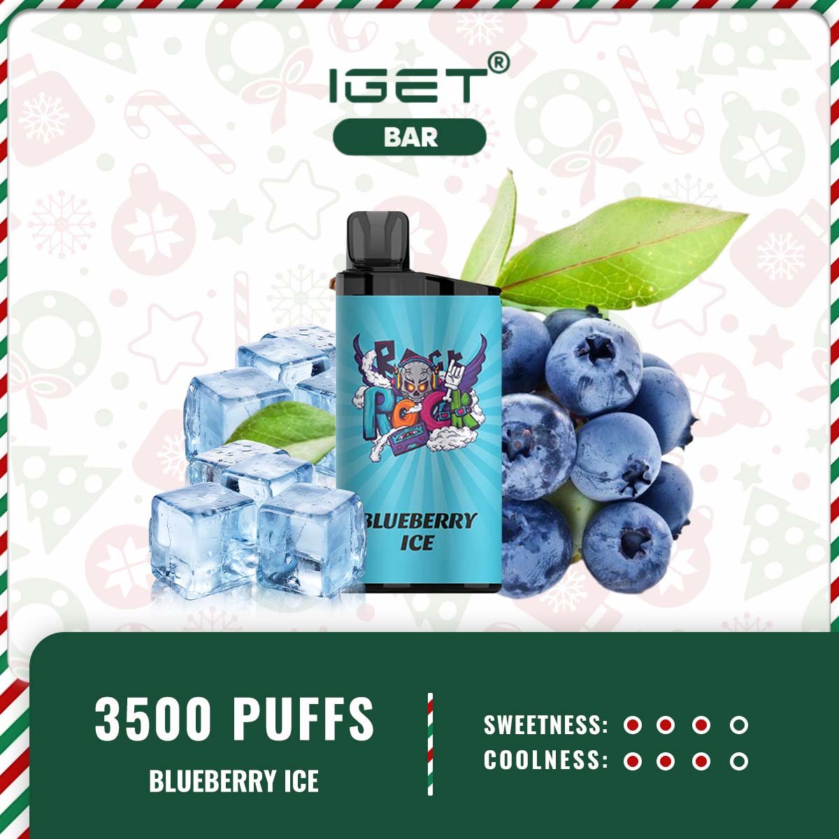 IGET BAR – BLUEBERRY ICE - Image 2