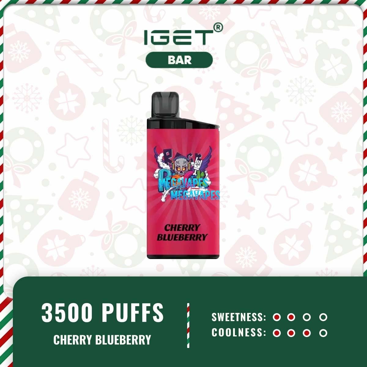 IGET-Bar-3500-Puffs-Cherry-Blueberry48.jpg - Mega Vapes Australia IGET BAR CHERRY BLUEBERRY – 3500 Puffs | Sweet Berry Blend | Mega Vapes Australia