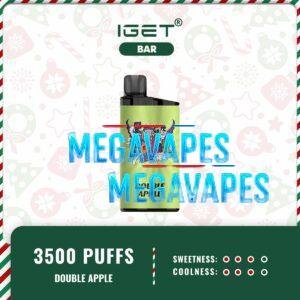 IGET BAR DOUBLE APPLE – 3500 PUFFS