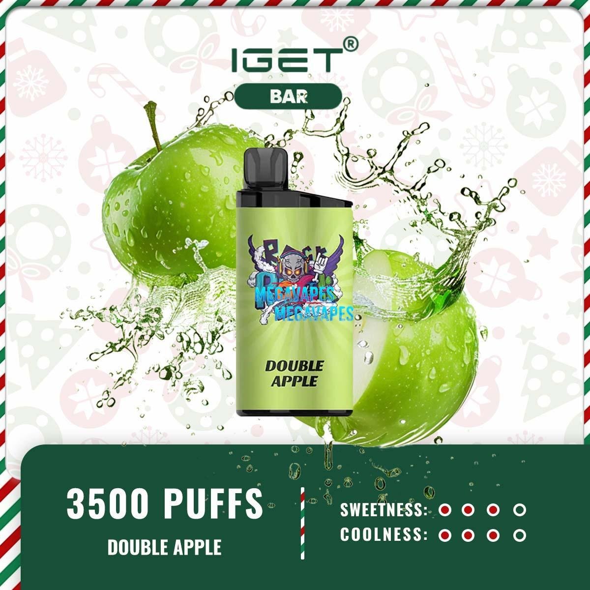 IGET-Bar-3500-Puffs-Double-Apple05.jpg - Mega Vapes Australia