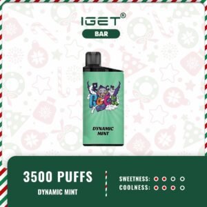IGET BAR DYNAMIC MINT – 3500 PUFFS