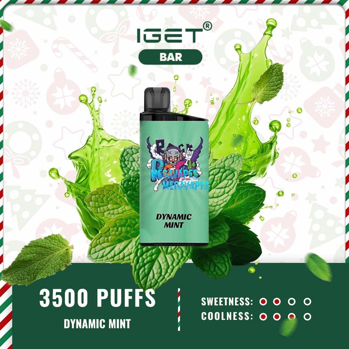 IGET-Bar-3500-Puffs-Dynamic-Mint09.jpg - Mega Vapes Australia