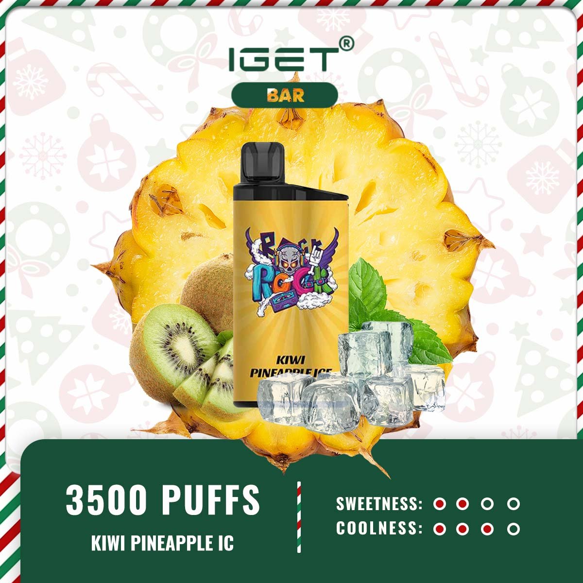 IGET BAR – KIWI PINEAPPLE - Image 2