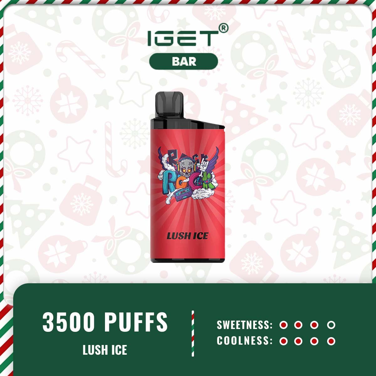 IGET BAR LUSH ICE – 3500 PUFFS