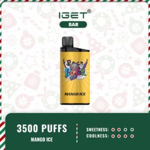 IGET BAR MANGO ICE – 3500 PUFFS