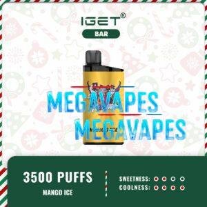 IGET BAR MANGO ICE – 3500 PUFFS