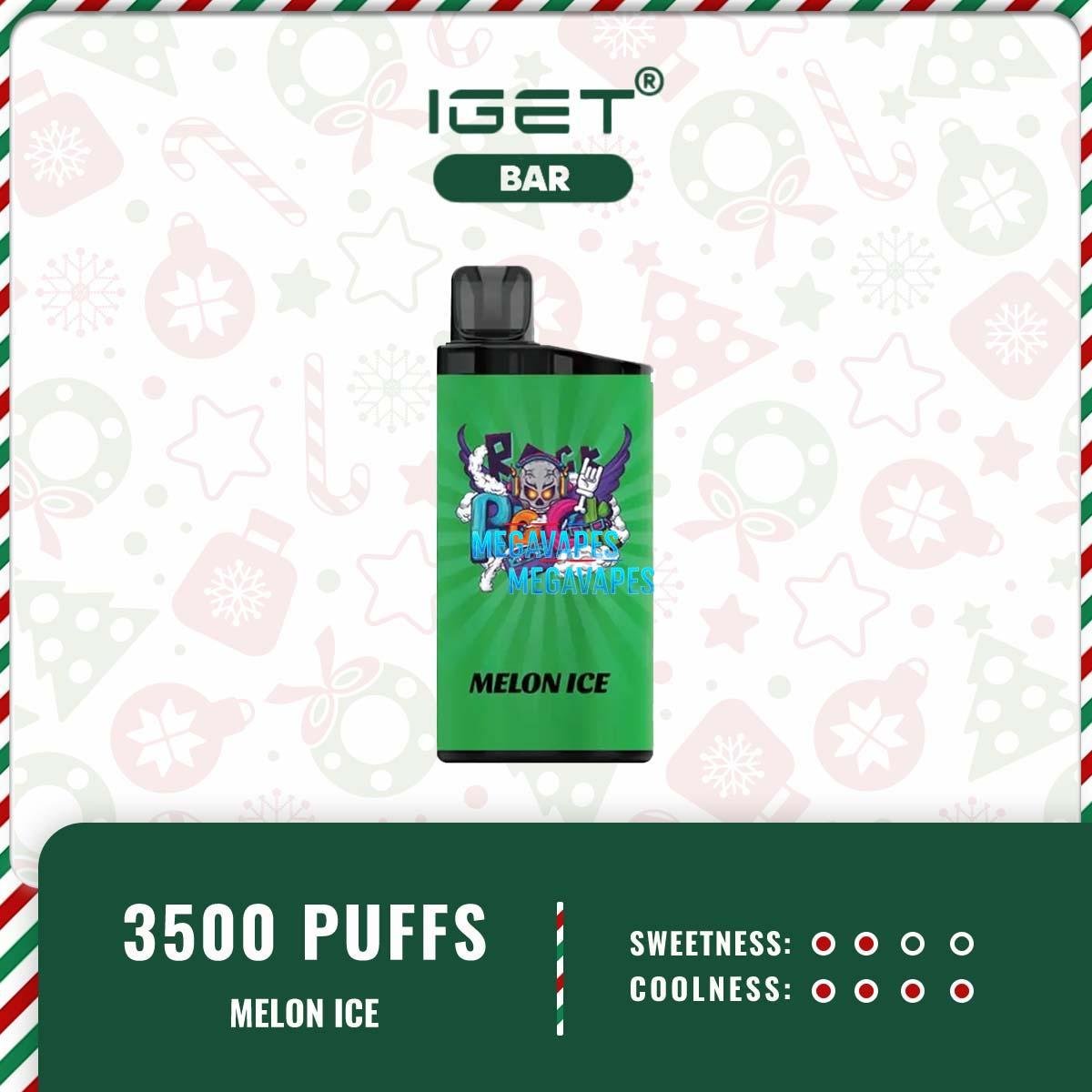IGET-Bar-3500-Puffs-Melon-ice41.jpg - Mega Vapes Australia Order IGET BAR MELON ICE now Aussie - Authentic Mega Vapes Stock