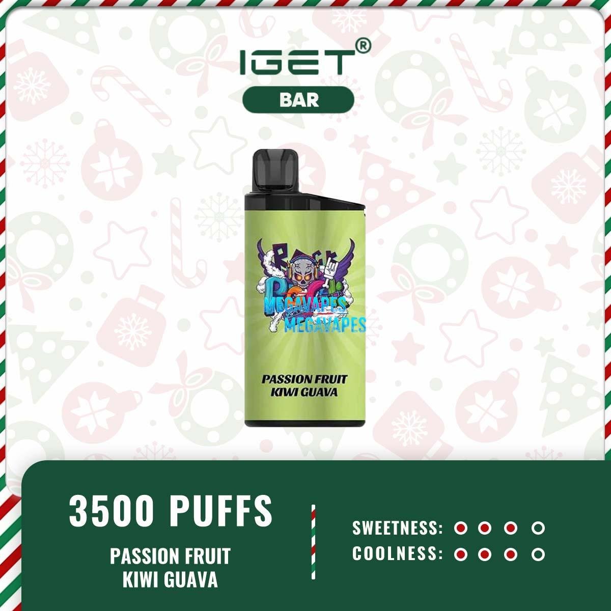 IGET BAR - PASSION FRUIT KIWI GUAVA