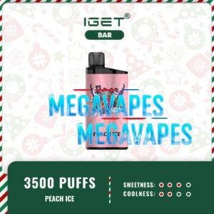 IGET BAR PEACH ICE – 3500 PUFFS