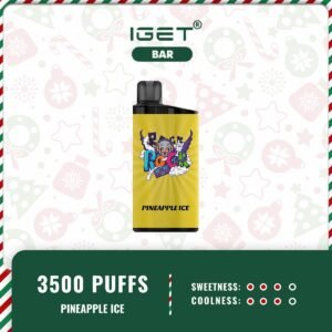 IGET-Bar-3500-Puffs-Pineapple-ice16.jpg - Mega Vapes Australia
