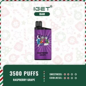 IGET-Bar-3500-Puffs-Raspberry-Grape26.jpg - Mega Vapes Australia
