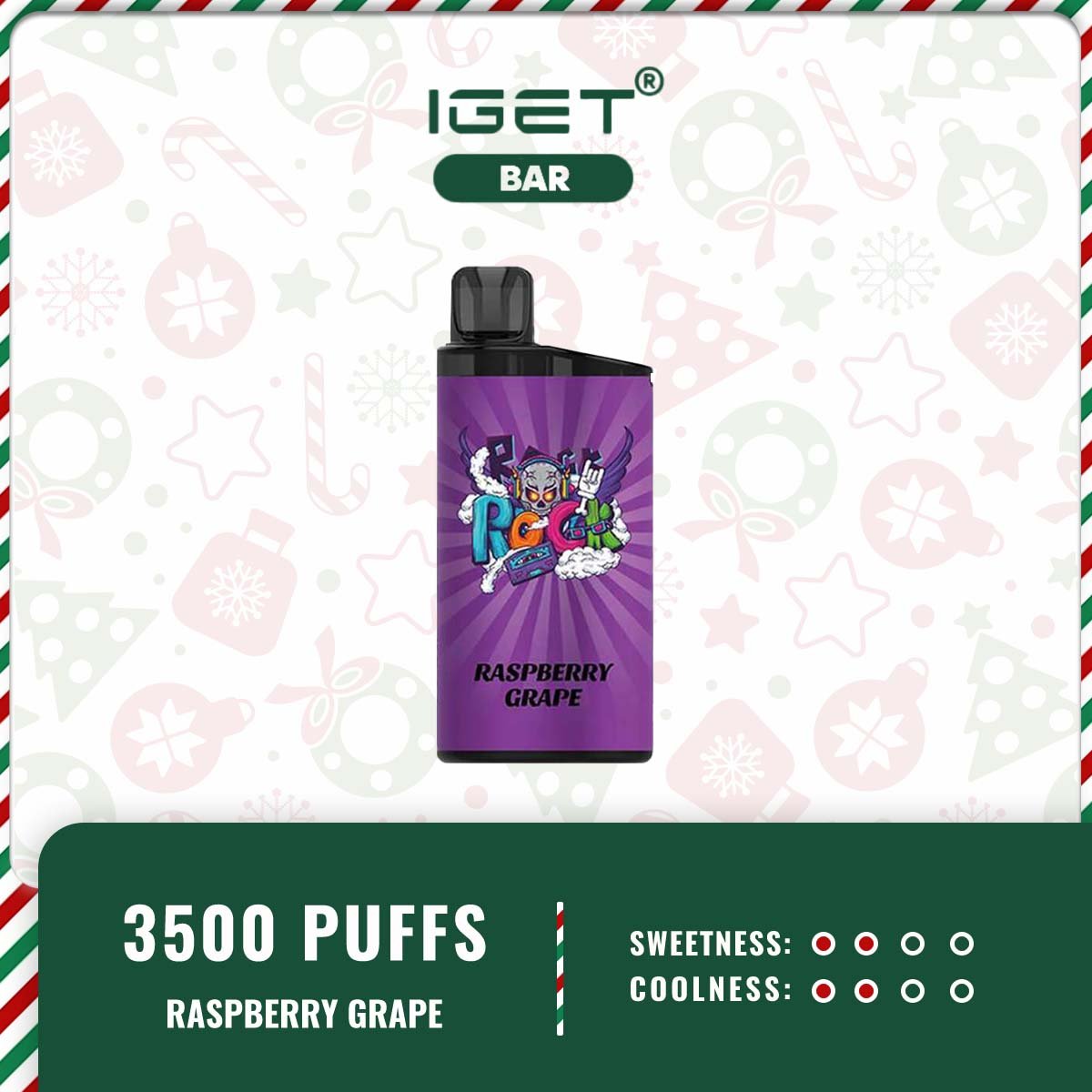 IGET BAR – RASPBERRY GRAPE