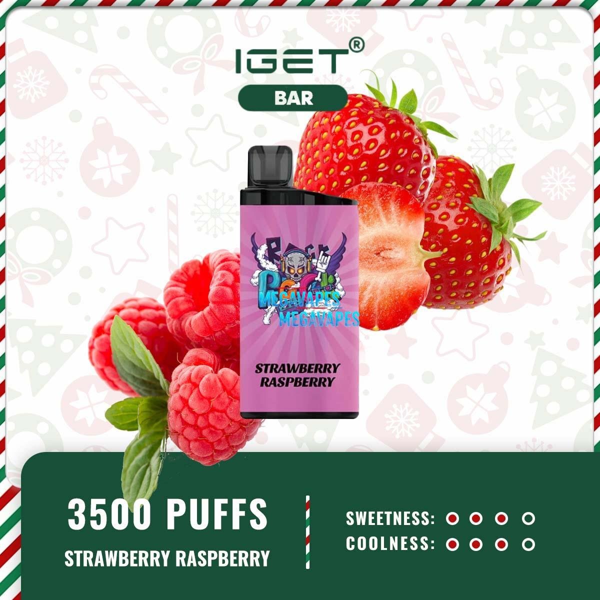 IGET-Bar-3500-Puffs-Strawberry-Raspberry40.jpg - Mega Vapes Australia