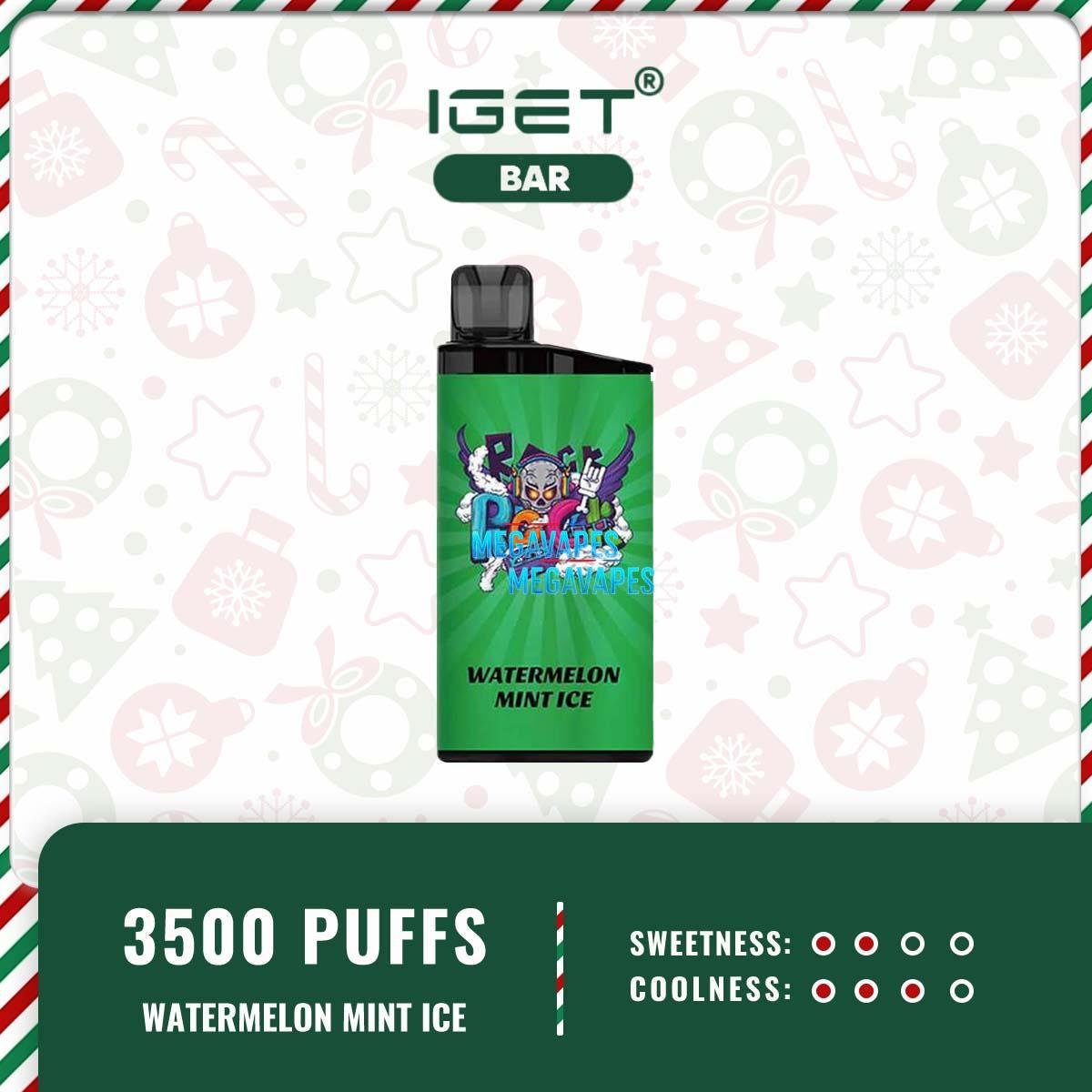IGET-Bar-3500-Puffs-Watermelon-Mint-ice52.jpg - Mega Vapes Australia