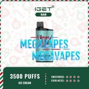 IGET BAR ICE CREAM – 3500 PUFFS