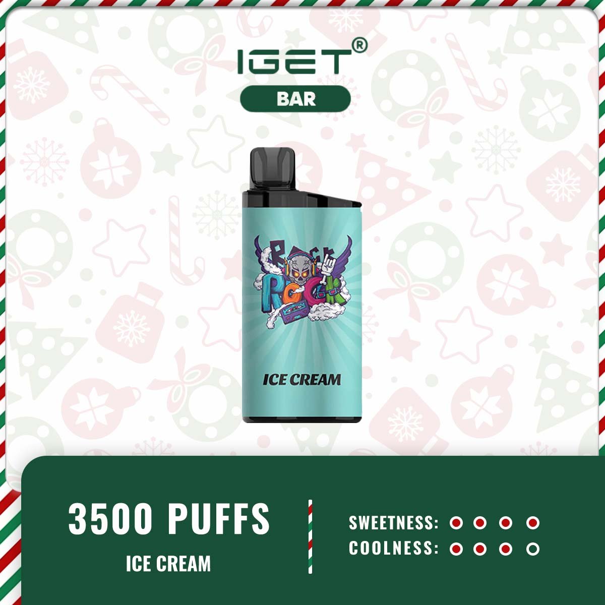 IGET BAR ICE CREAM – 3500 PUFFS