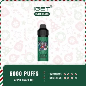 IGET BAR PLUS – APPLE GRAPE ICE