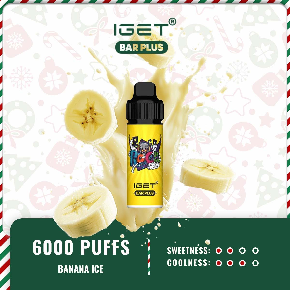 IGET BAR PLUS – BANANA ICE - Image 2
