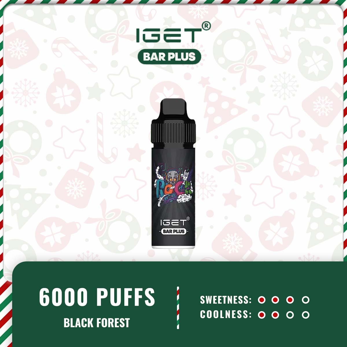 IGET BAR PLUS – BLACK FOREST