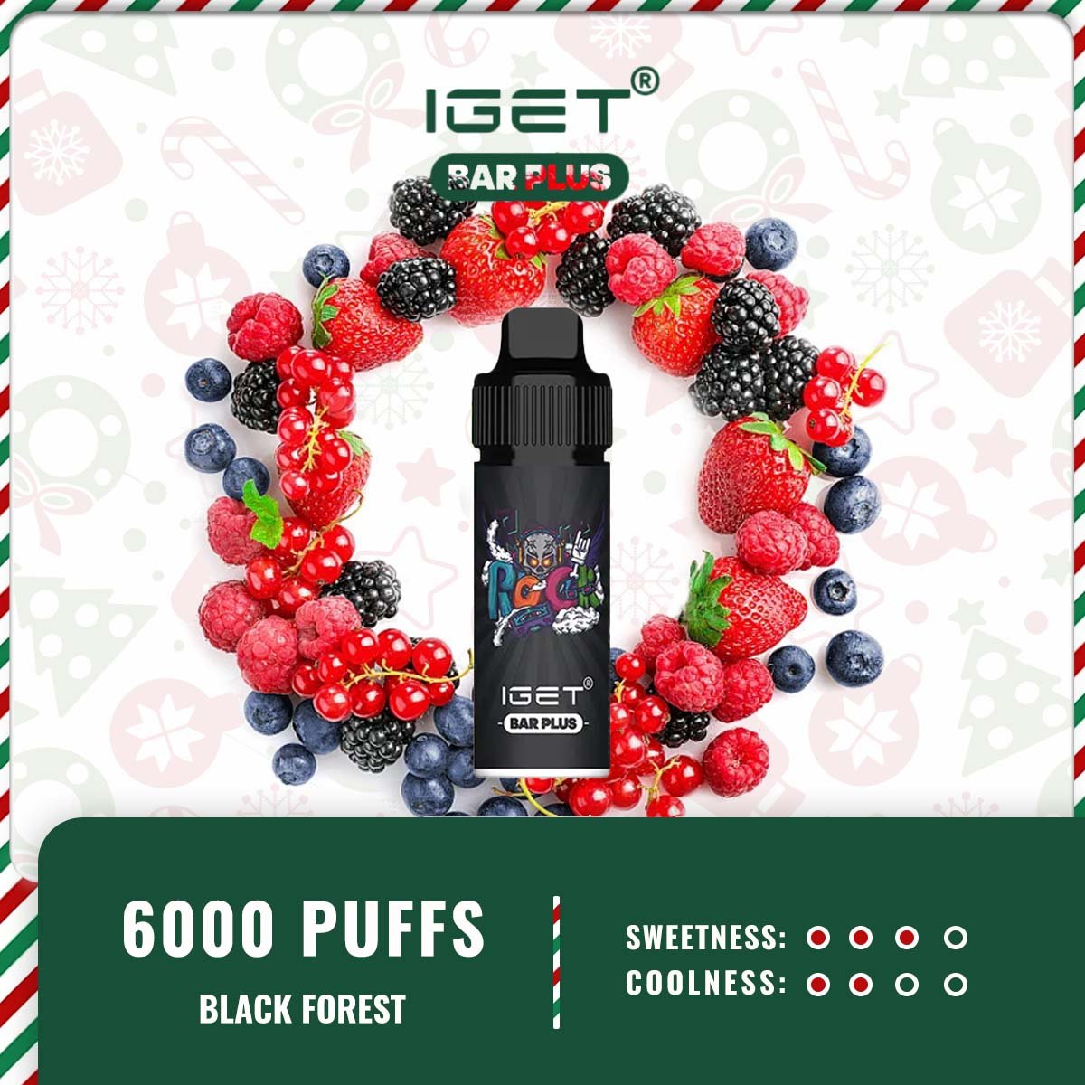 IGET BAR PLUS – BLACK FOREST - Image 2